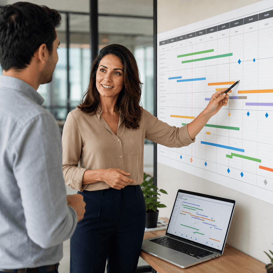 Projektzeitplan und Meilenstein-Planung